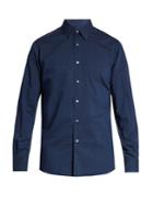 Ermenegildo Zegna Geometric-print Cotton Shirt