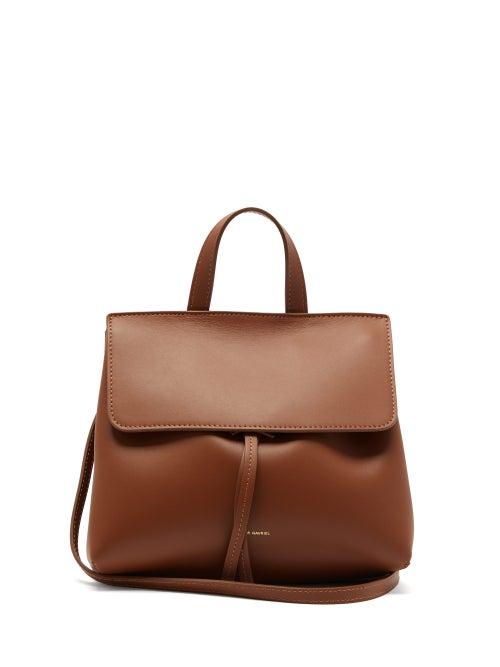 Matchesfashion.com Mansur Gavriel - Mini Mini Lady Leather Cross-body Bag - Womens - Tan
