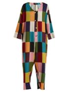 House Of Holland Patchwork-print Jumpsuit