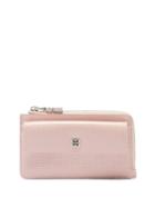 Givenchy - 4g-debossed Leather Cardholder - Womens - Light Pink