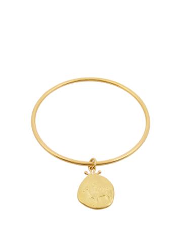 Brigid Blanco Yellow-gold Coin-charm Bracelet