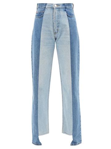 E.l.v. Denim - The Contrast Boyfriend Jeans - Womens - Blue