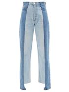 E.l.v. Denim - The Contrast Boyfriend Jeans - Womens - Blue