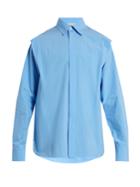 Marni Shoulder-pleat Cotton-poplin Shirt