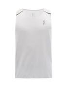 Matchesfashion.com On - Logo-print Performance-jersey Tank Top - Mens - Grey