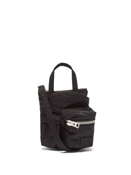 Sacai - X Porter Small Nylon Cross-body Bag - Womens - Black