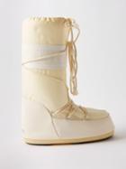 Moon Boot - Icon Tall Snow Boots - Womens - Cream White