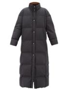 Kassl Editions - High-neck Quilted Down Coat - Womens - Black