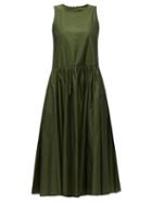 Matchesfashion.com S Max Mara - Mira Dress - Womens - Green