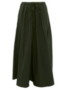 Matchesfashion.com Weekend Max Mara - Parco Skirt - Womens - Dark Green