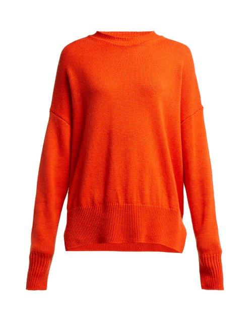 Matchesfashion.com Jil Sander - Oversized Cashmere Sweater - Womens - Orange