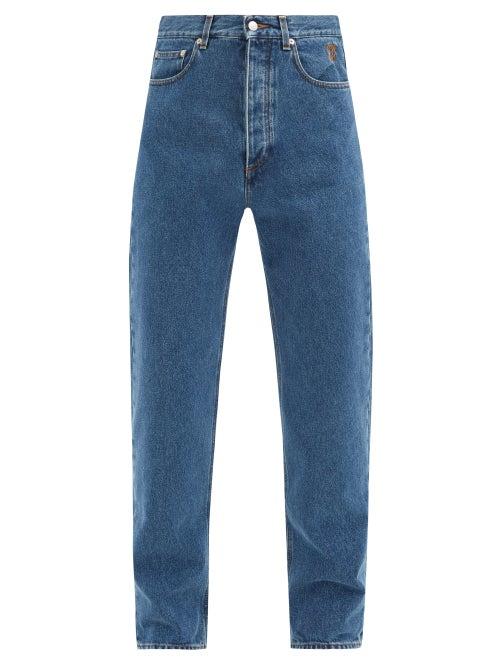 Matchesfashion.com Nanushka - Gannon High-rise Denim Jeans - Mens - Blue