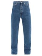 Matchesfashion.com Nanushka - Gannon High-rise Denim Jeans - Mens - Blue