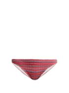 Matchesfashion.com Belize - Winona Seersucker Bikini Briefs - Womens - Red Multi