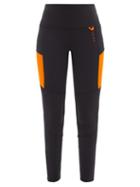 Falke - High-rise Technical-jersey Performance Leggings - Womens - Black