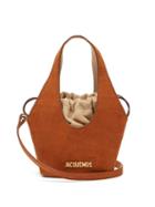 Matchesfashion.com Jacquemus - Le Cario Suede Bucket Bag - Womens - Tan