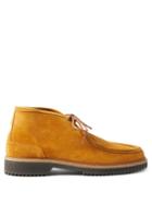 A.p.c. - Jeremie Desert Suede Boots - Mens - Brown