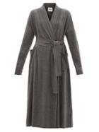 Ladies Rtw Jil Sander - Longline Cashmere Longline Cardigan - Womens - Grey