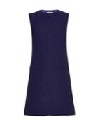 Carven Double Crepe Sleeveless Dress