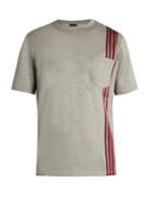 Lanvin Ribbon-appliqu Cotton-jersey T-shirt