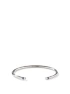 Matchesfashion.com Miansai - Aire Engraved Sterling-silver Cuff - Mens - Navy Silver