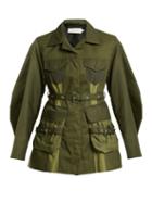 Matchesfashion.com Marques'almeida - Cargo Pocket Military Jacket - Womens - Khaki