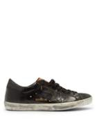 Matchesfashion.com Golden Goose Deluxe Brand - Super Star Low Top Leather Trainers - Mens - Black
