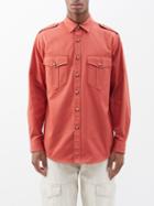 Isabel Marant - Pomili Cotton-twill Shirt - Mens - Red