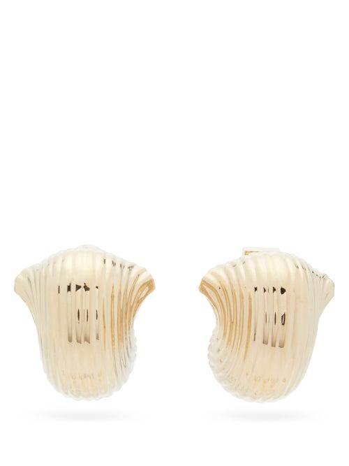 Matchesfashion.com Jacquemus - Pates Gold-tone Earrings - Womens - Gold