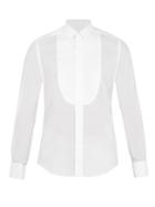 Lanvin Double-cuff Cotton And Silk-blend Shirt