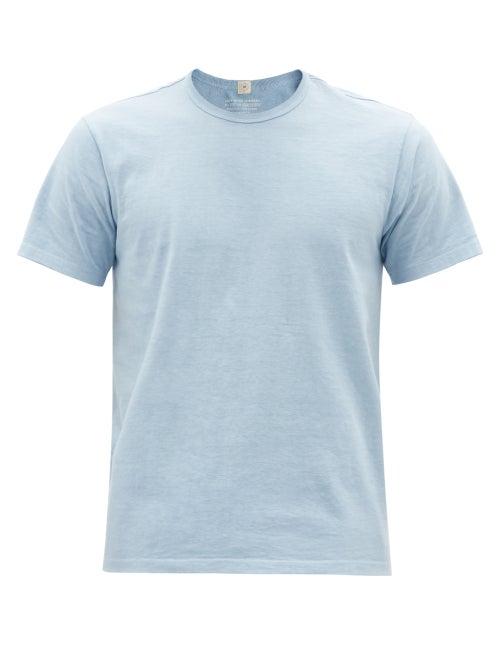 Matchesfashion.com Lady White Co. - Our Cotton-jersey T-shirt - Mens - Light Blue