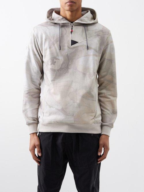 Klttermusen - Alfsol Cotton-jersey Hoodie - Mens - Grey