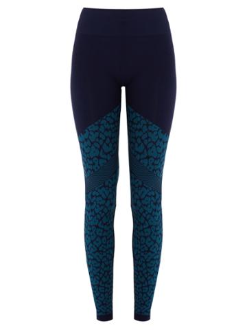 Laain Flora Leopard-print Performance Leggings