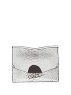 Proenza Schouler Curl Small Python-effect Leather Clutch