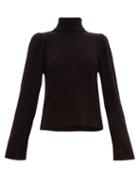 Matchesfashion.com Ryan Roche - Roll-neck Cashmere Sweater - Womens - Black