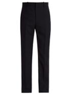Matchesfashion.com Balenciaga - Tailored Wool Trousers - Mens - Navy