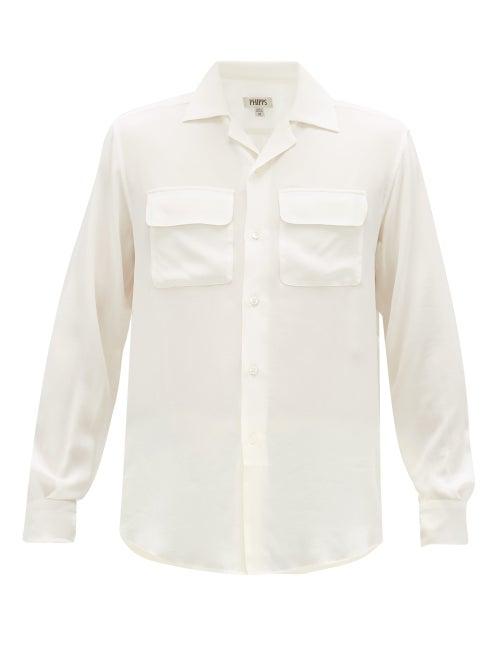 Matchesfashion.com Phipps - Hollywood Silk-georgette Shirt - Mens - White