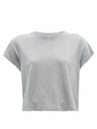 Matchesfashion.com Vaara - Nadia Technical Jersey T Shirt - Womens - Grey