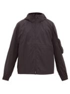 Matchesfashion.com Y-3 - Zip Through Technical Hooded Track Jacket - Mens - Black