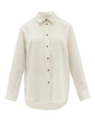 Matchesfashion.com Asceno - Milan Organic-linen Shirt - Womens - Ivory