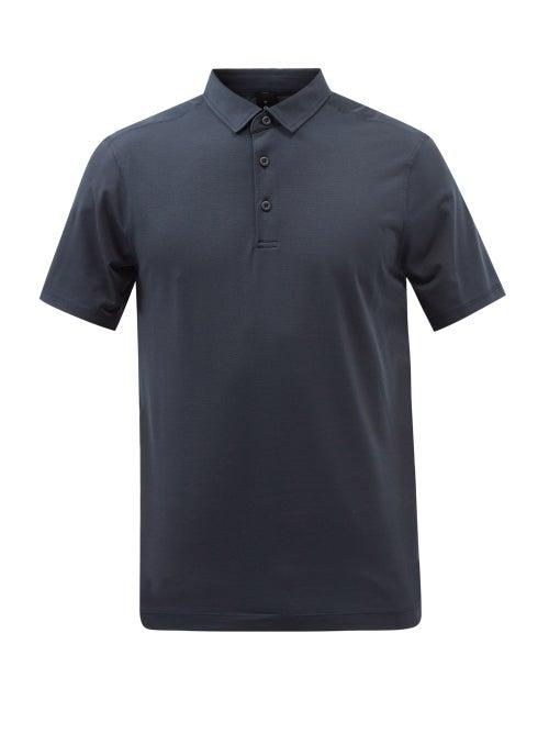 Lululemon - Evolution Technical-jersey Polo Shirt - Mens - Navy