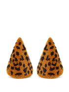 Rebecca De Ravenel Aida Triangle Beaded Earrings