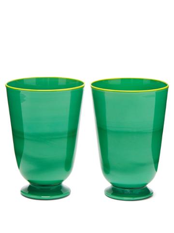 La Doublej Editions Set Of 2 Housewives Glasses