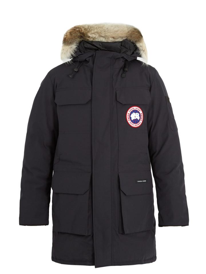 Canada Goose Citadel Fur-trimmed Down-filled Parka