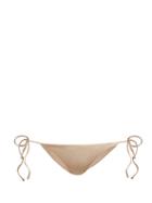Matchesfashion.com Jade Swim - Tie Up Bikini Bottoms - Womens - Nude