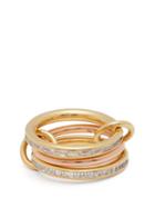 Matchesfashion.com Spinelli Kilcollin - Mozi 18kt Gold & Diamond Ring - Womens - Gold