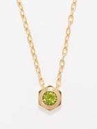 Harwell Godfrey - Hexed Peridot & 18kt Gold Necklace - Womens - Green Multi