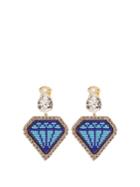 Shourouk Emojibling Diamond-motif Earrings