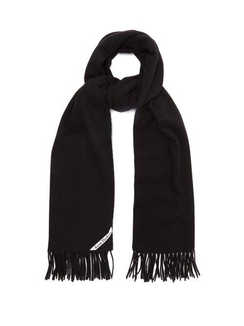 Matchesfashion.com Acne Studios - Canada Wool Scarf - Mens - Black