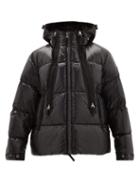 Matchesfashion.com Burberry - Quilted-down Shell Hooded Jacket - Mens - Black